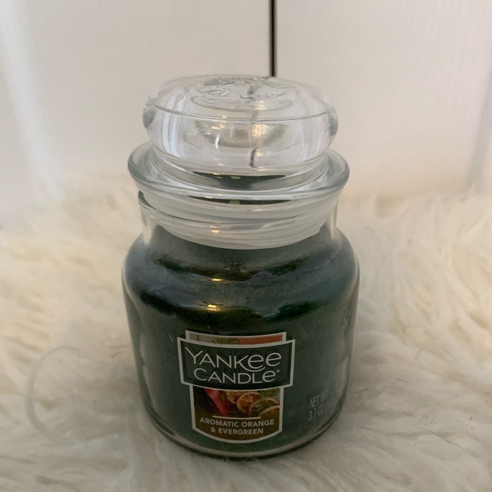 Mini Yankee Candle - Aromatic Orange and Evergreen
